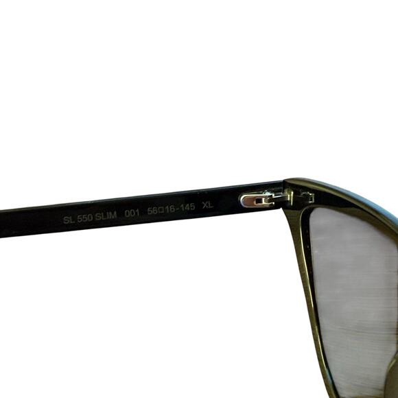 Saint Laurent SL550 Slim 001 Cat Eye Sunglasses Black main image 5